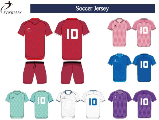 Commerce de gros pas cher Football Basketball Baseball Hockey Rugby Soccer Sport Chemises Maillots d'équipe