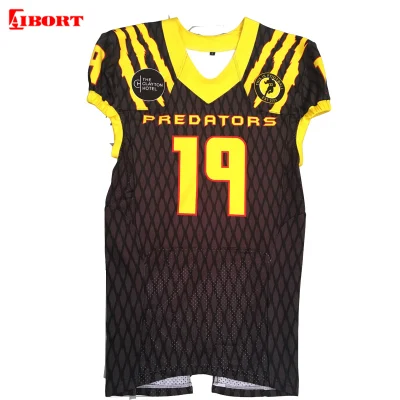 Aibort Custom America Football Jersey Maillot de Football pour Club avec Nouveau Design (Maillots de Football Américain 002)