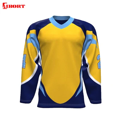 Maillot de hockey sur glace Aibort 2020 personnalisé pour hommes (maillot de hockey 009)