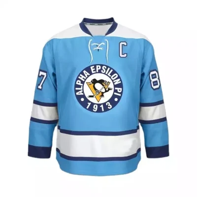 Uniforme de hockey sur glace sublimé pour hommes de haute qualité Logo de sublimation personnalisé Men's Practice Hockey Jersey